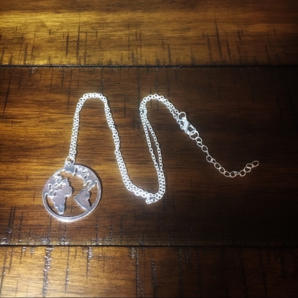 Travelers World Pendant Necklace - Picture 4 of 7